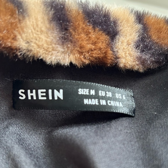 Leopard print faux fur bomber - Picture 10 of 10